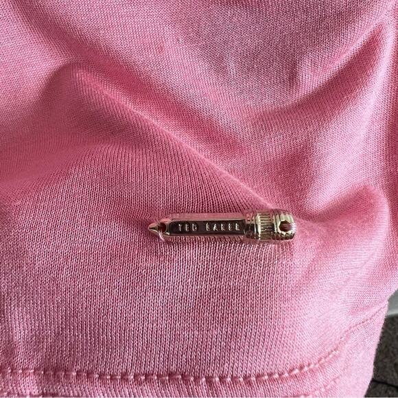Ted Baker London Pink Open Sleeve Tee - Picture 4 of 13